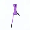 Tubo Termorretrátil de Ponta Dupla Longo de 136cm, Corda Redonda Trançada de Seda Baixa Elasticidade com 32 Fios, Corda Tubo Amarrada, Corda Colorida para Cós