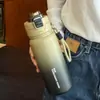 Botella de Agua Deportiva para Exteriores Unisex con Función de Enfriamiento por Aspersión, Mantiene el Frío y el Calor, Termo de Acero Inoxidable 316, Gran Capacidad