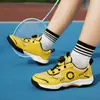 Sapatos Profissionais de Badminton para Crianças Adolescentes Meninos Meninas Alunos do Ensino Fundamental Tênis Profissionais de Tênis de Mesa Tênis de Treino Esportivo