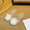 Nuevos Zapatos Transparentes de Cristal Coreanos, Populares Accesorios Versátiles de Zapato Jelly con Flores, Dijes y Hebillas de Zapato DIY para Mujer