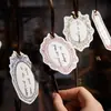 Serie de Materiales de Hermoso Día: Materiales para Decoración de Diario DIY con Borde Retro Ligeramente Dibujado, 20 Hojas, 6 Diseños