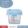 Caja para conservar alimentos frescos para bebés de vidrio de borosilicato alto, tazón para bebés para niños, almacenamiento sellado, resistente al calor, alta temperatura, apto para microondas, engrosamiento
