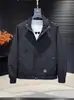 Jaqueta Masculina com Gola Alta 2026 Moda Outono/Inverno Simples Versátil Roupa Masculina Estilo Coreano Casual Slim Fit Top