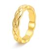 Anillo de pareja de acero de titanio estilo coreano con diamante multicolor en forma de arcoíris, oro de 18 quilates, joyería de anillo de estilo fragante