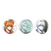 Crachás de metal podem ser impressos com logotipos, pins de personagens de anime, crachás de trabalho com formatos personalizados, medalhas de produtos relacionados e crachás de nome de funcionários.
