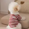 Ropa para Perros Pequeños Otoño e Invierno Chaqueta Cálida de Lana Bichón Teddy Perros y Gatos Pequeños y Medianos Chaleco Cardigan Ropa para Mascotas