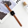 Adecuado para Apple Watch Correa de cuero fino iwatch876543 Generación SE Pulsera recta Reloj s10