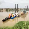 Draga de succión por cable, Bomba submarina, Equipo de dragado y bombeo de arena, Escariador de canal grande, Embarcación de succión y extracción de arena