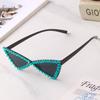 Gafas de sol de mariposa con diamantes hechas a mano, nuevas y transfronterizas, gafas de sol de fiesta, gafas de fiesta de moda para damas.