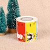 Pegatinas Navideñas de Amazon 2025 Año Nuevo Vacaciones Regalo Sellado Rollo Pegatinas de Dibujos Animados Venta Caliente Transfronterizo