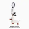 Colgante Llavero de Cuerda Hecho a Mano, Anillo Llavero de Coche de Alta Calidad, Cuerda Manual, Accesorio para Bolso