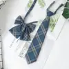 Estilo Universitario Estudiante Corbata DK Uniforme Japonés para Hombre Corbata JK Traje Uniforme Camisa sin Corbata Corbata Lazo para Mujer