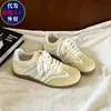 Zapatos de Entrenamiento Retro Tejido Hueco Plateado Estilo Alemán para Mujer 2026 Verano Nuevos Estilo Coreano Malla Transpirable Zapatos Deportivos para Estudiantes