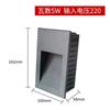 Lámpara de esquina lámpara de esquina empotrada lámpara de pared lateral lámpara de escalón lámpara de pared led impermeable lámpara de rodapié lámpara de jardín