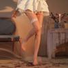 Lencería Sexy con Tirantes de Malla de Encaje, Ropa de Dormir de Malla Transparente, Diseño de Entrepierna Abierta, No Necesita Quitarse