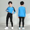 Ropa ajustada para niños, entrenamiento, manga larga, running, fitness, baloncesto, fútbol, traje deportivo, secado rápido