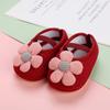 Girasol Verano Lazo Individual Zapatos de Bebé Zapatos de Bebé Sandalias de Suela Suave Zapatos para Niños Pequeños Transpirables Princesa 916
