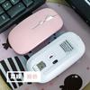 Ratón Inalámbrico Recargable con Sonido para Uso de Oficina, Adecuado para Computadoras de Escritorio, Laptops y iPads