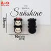 Figuritas de Animales Brillantes Pegamento de Crema DIY Accesorios de Resina Accesorios para el Cabello Gomas para el Cabello Colgantes Pegatinas para Funda de Teléfono
