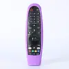 Adecuado para funda protectora de control remoto LG AKB75855501, diseño universal, carcasa de silicona, anticaída, resistente a la suciedad, antideslizante