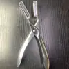 Nuevas pinzas especiales de acero inoxidable para quitar la cáscara de cangrejo de río, artefacto para pelar caparazones, pelado de carne para el hogar, en stock