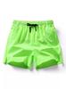 Shorts Verão Masculino Solto Calças de Seda de Gelo Masculino Fino Casual Secagem Rápida Corrida Esportes Fitness Calças de Quatro Seções para Meninos