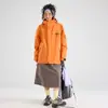 Jaqueta Impermeável com Capuz Multifuncional Outono e Inverno Graphene Bloqueio de Temperatura Tecnologia Negra Jaqueta Outdoor