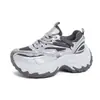 Zapatos Chunky Estilo Papá para Mujer Verano Otoño 2026 Nuevo Estilo Zapatos Deportivos Casuales Ligeros Versátiles que Aumentan la Altura para Personas Bajas Zapatos de Moda