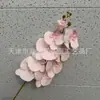 Orquídeas Phalaenopsis Artificiais de 9 Flores no Atacado, Flores Decorativas Nórdicas para Mesa de Jantar, Decoração Suave para Montagem de Cenário de Casamento, Orquídeas Phalaenopsis Falsas