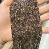 Piedra natural pequeña de azúcar de 2 mm y 2,5 mm, cubo facetado, cuentas sueltas, pequeñas cuentas de arroz, cubo de Rubik, accesorios de joyería