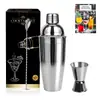 Conjunto de 10 Copos para Chicktail Pinno Transfronteiriço Aço Inoxidável Coqueteira de Cocktail Conjunto Completo para Bar Cocktail Chick Cup