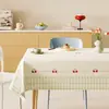 Toalha de Mesa Minimalista 2026 Novo Modelo Impermeável à Prova de Óleo Lavável Toalha de Mesa Luxo Leve High-End Capa de Mesa de Centro para Casa