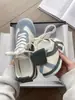 Tênis de treino alemão feminino 2026 novo popular primavera e outono versátil Tênis Forrest Gump tênis esportivo tênis casual de skate estilo feminino