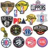 Parches Bordados del Equipo de Baloncesto Yiduo para Decoración de Pantalones y Ropa, Parches de Reparación para Agujeros, Parches Bordados de Marca de Moda y Etiquetas Bordadas