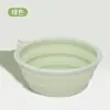 Tigela dobrável para pet, tigela mini de silicone para cachorro, tigela pequena dobrável, tigela portátil para gato, tigela de água para exterior, atacado para uso externo