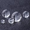 Cuentas redondas de acrílico mágico transparente de 4-12 mm con agujero recto, sueltas, para manualidades, bolsas tejidas hechas a mano.