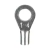 OT Terminal Prensado en Frío Terminal de Engarce Terminal de Anillo Conector Perno Anillo de Engarce Redondo Conector de Cobre Puro Latón Plateado