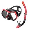 Equipo de Buceo Especial Transfronterizo Snorkel Semi-Seco Gafas de Buceo de Silicona Set Respirador Equipo de Snorkel Buceo Libre