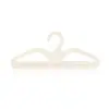 Percha original de cuello corto para uso doméstico, antideslizante, sin marcas en los hombros, ahorro de espacio en el armario, reduce el cuello para secar la ropa