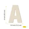 Transfronterizo Nuevo Modelo Madera Sin Terminar Alfabeto Griego DIY Pintura Infantil Aula Educación Decoración de Pared Arte
