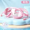 Óculos de Natação Infantis para Meninas e Meninos, Equipamento de Natação, À Prova D'água e Anti-Embaçante, Armação Grande, Óculos de Mergulho Profissional, Atacado de Fábrica