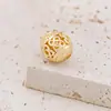 2025 Panjia Dora Nuevo Esférico Tricolor Cortado Agujero Grande Separado Cuentas Sueltas Pulsera de Cuentas Accesorios de Joyería DIY