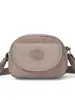 Bolso cruzado de múltiples capas repelente al agua de moda para primavera para mujer, de nailon, estilo retro, moderno, ligero, casual, para viaje, bandolera