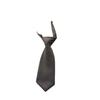 Corbata pequeña ultracorta casera para mujeres perezosas, estilo universitario lindo, marrón retro, marrón, negro