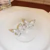 Pasador Clip Accesorio para el Cabello Adorno Plateado para el Cabello Pinza de Tiburón Pasador de Mariposa para Mujer Lado Mini Pinza para Flequillo Tamaño Pequeño