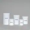 Lata plástica PP espessa de 350ml a 2 litros com tampa de fácil abertura, lata selada com lacre de segurança, lata plástica redonda pequena à prova d'água para medicamentos de peixe