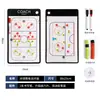 Tablero Táctico Portátil de Baloncesto Cuaderno del Entrenador Tablero de Explicación Profesional Tablero Magnético de Tácticas para Entrenador de Fútbol Venta al por Mayor
