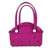 Bolsa de Pet Eva Leve e Moderna, Popular entre Influenciadores Europeus e Americanos, Bolsa Portátil para Cachorro, Acessórios DIY, Bolsa Fofa com Furos, Bolsa para Gato