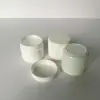 Envases Cosméticos Botellas para Crema Plástico Partido pp Blanco 30g Crema Caja Redonda Pequeña Botellas Divididas para Pasta en Polvo