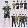 Traje de Camuflaje para Niños y Niñas, Uniforme Militar de Entrenamiento de Manga Larga para Primavera y Otoño para Estudiantes de Primaria y Secundaria, Ropa de Verano de Fuerzas Especiales, Ropa para Actuaciones